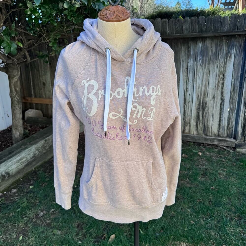 H&M LOGG Hoodie Long Sleeve Pullover Brookings Sweatshirt Women's M